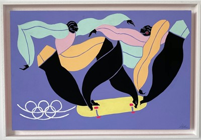 Lot 18 - Kelly Anna Sheppard: Olympic Skaters 2021...