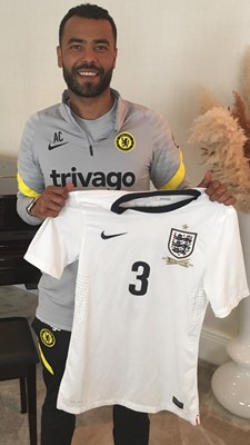 Lot 25 - Ashley Cole: Signed 150th Anniversary England...