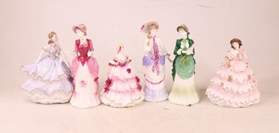 Lot 199 - A collection of three Coalport Victorian...