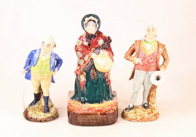 Lot 216 - Two Royal Winton Grimwades Dickens figures, of...
