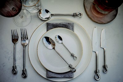 Lot 45 - Culinary Concepts: Polished Knot 42 piece...