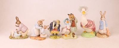Lot 235 - A collection of six Royal Albert Beatrix...