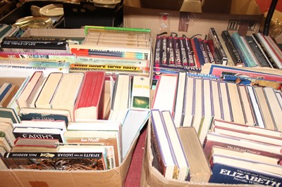 Lot 619 - Four boxes of books mainly relating to...