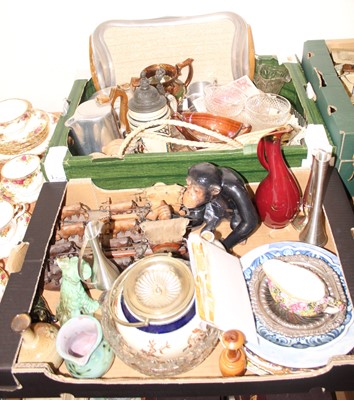 Lot 636 - Two boxes containing a collection of various...