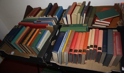 Lot 650 - Four boxes of mainly cloth bound books...