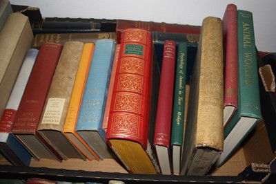 Lot 653 - Five boxes of various books mainly relating to...