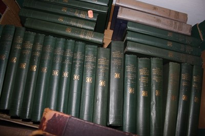 Lot 662 - Two boxes of various vintage books to include...