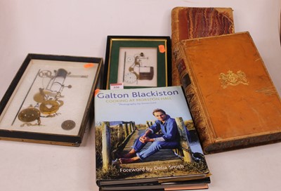 Lot 550 - Two signed first edition cookbooks by Galton...