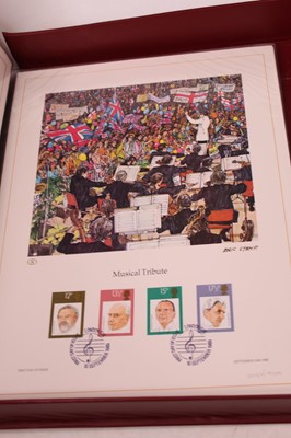 Lot 558 - A folder of limited edition first day...
