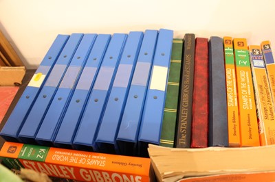 Lot 526 - One box of first day covers in albums