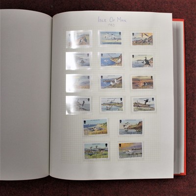 Lot 538 - A box containing a large quantity of stamps...