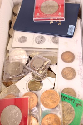 Lot 506 - A collection of miscellaneous coins, to...