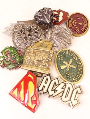 Lot 510 - A Widdicombe Fair brass letter-clip; together...