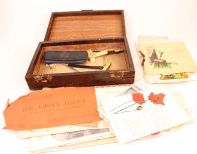 Lot 512 - A leather clad box to include Duke of York's...