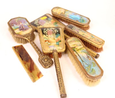 Lot 516 - A collection of ladies dressing table wares to...