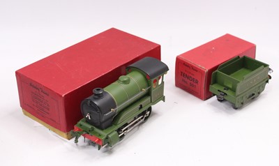 Lot 353 - 1948-54 Hornby No.501, clockwork 0-4-0 loco &...