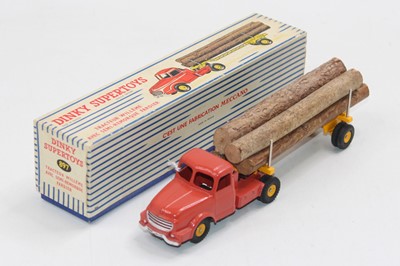 Lot 1820 - Dinky Supertoys, French 36A Willeme log lorry,...