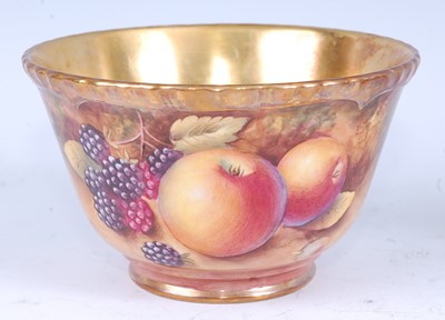 Lot 2038 - A Royal Worcester porcelain sugar...