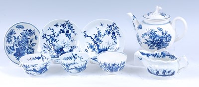 Lot 2020 - A collection of mid-18th century Worcester...