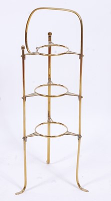 Lot 480 - William Tonks & Sons - an Art Nouveau brass...