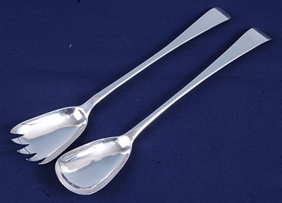 Lot 2096 - A matched pair of early 19th century silver...