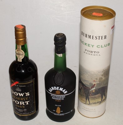 Lot 1317 - Burmester Jockey Club NV non-reserve port, one...