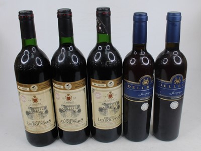Lot 1026 - Château les Bouysses, 1992, Cahors, three...