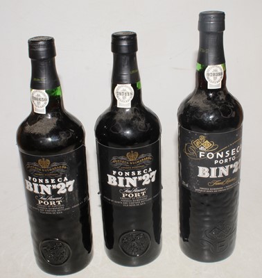 Lot 1318 - Fonseca bin No.27 Fine Reserve port, three...