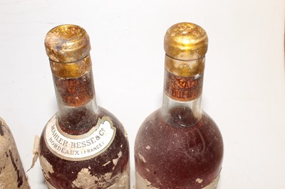Lot 1205 - Château d'Yquem, 1947, Sauternes, four bottles