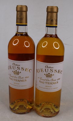 Lot 1216 - Château Rieussec, 2003, 1er grand cru classe...