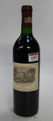 Lot 1053 - Château Lafite-Rothschild, 1986, Pauillac, one...