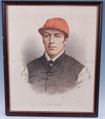 Lot 314 - Fred Archer, (1857-1886) AKA The Tin Man, head...