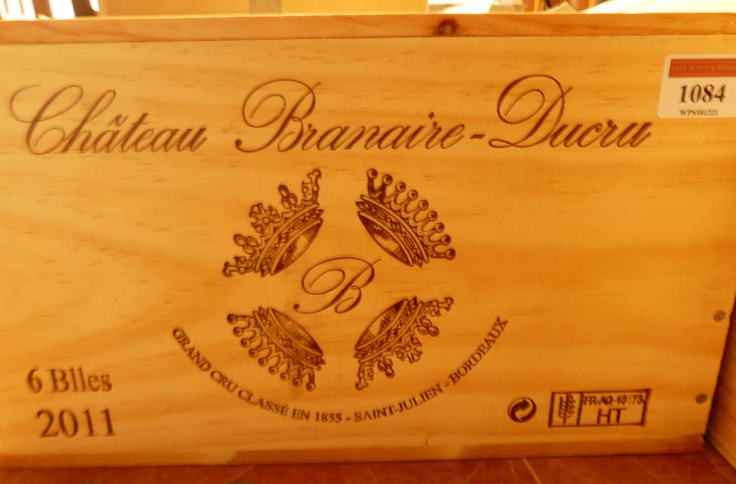 Lot 1084 - Château Branaire-Ducre, 2011, Saint-Julien,...