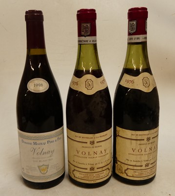 Lot 1088 - Domaine Henri Boillot Volnay, 1976, Cótes d'Or,...