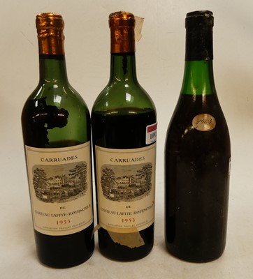 Lot 1092 - Château Lafite-Rothschild Carruades de Lafite,...