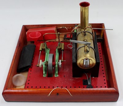 Lot 30 - Mamod Stationary Steam Plant comprising a...