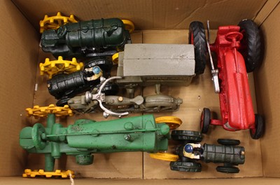 Lot 1567 - 6 various cast iron Hubley Toys and Similar...