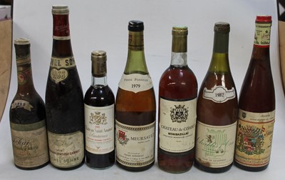 Lot 1255 - Domaine Pierre Pommelle, 1979, Meursault, one...