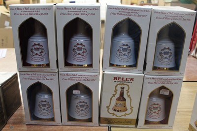 Lot 1458 - Eight various commemorative Bell's Scotch...