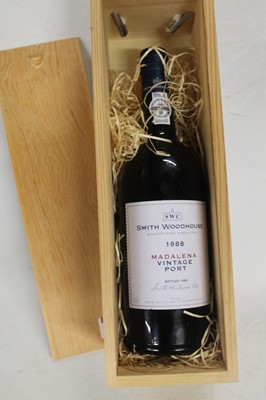 Lot 1347 - Smith Woodhouse Madelena vintage port, 1988,...