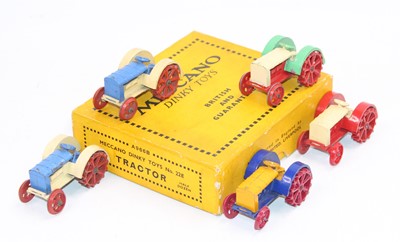 Lot 1003 - Dinky Toys pre-war No.22E Farm Tractor...