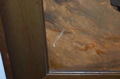 Lot 303 - T Burre Bundy (XIX) - Study of an Arabian Grey...