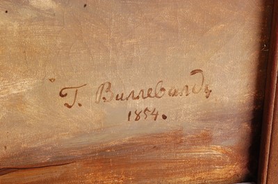 Lot 303 - T Burre Bundy (XIX) - Study of an Arabian Grey...