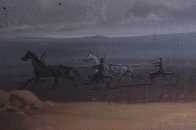 Lot 303 - T Burre Bundy (XIX) - Study of an Arabian Grey...