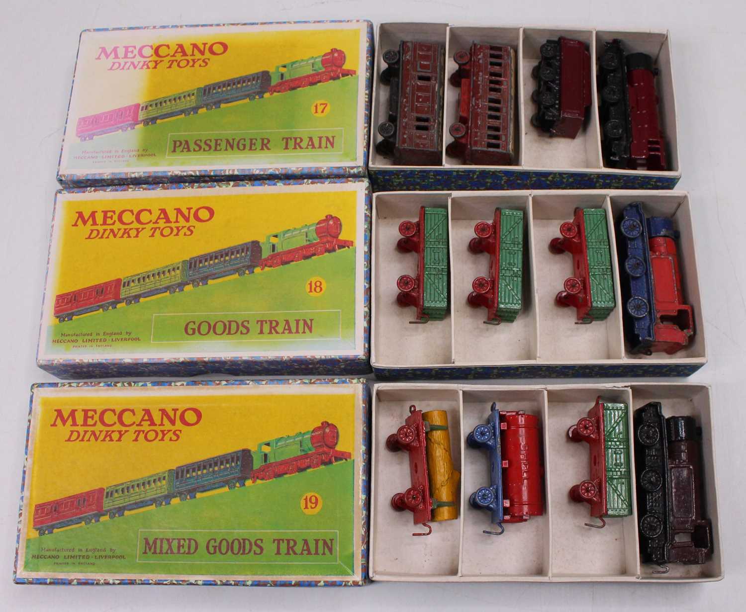 Lot 1030 - 3 Dinky Toys pre-war modelled miniatures...