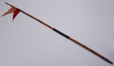 Lot 199 - An 1868 Pattern Lance, having a 31cm chromium...