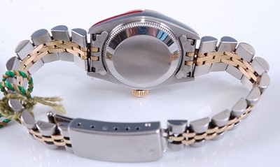 Lot 2393 - A lady's Rolex Oyster Perpetual Datejust...