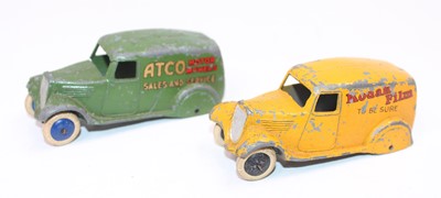 Lot 1081 - 2 Dinky Toys 28 series type 2 Delivery Vans to...