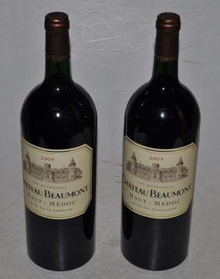 Lot 1101 - Chateau Beaumont 2009, Haut Médoc, two magnums