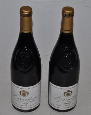 Lot 1105 - Delas Cuvee Marquis de la Tourette 1985,...